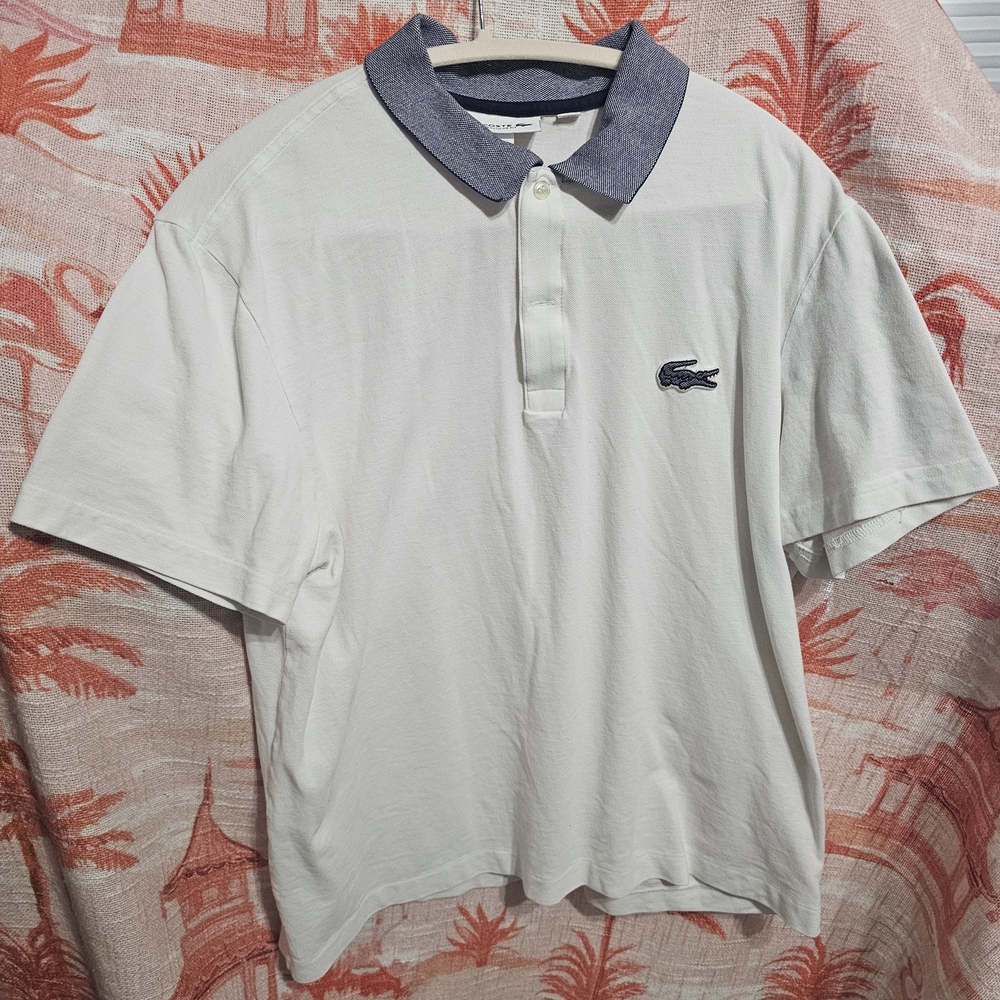 Lacoste Men's White Polo Shirt